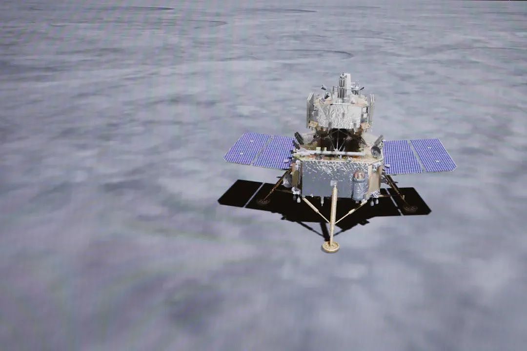 嫦娥五号成功在月球正面着陆 月面照片来了！（组图） - 3