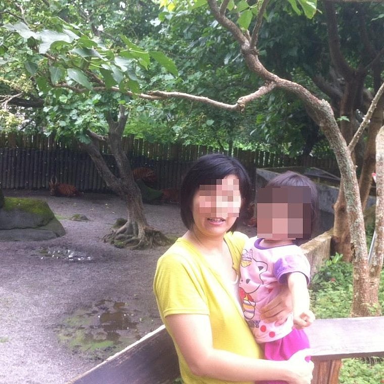遭前夫杀害的37岁女子（左）。 翻摄脸书