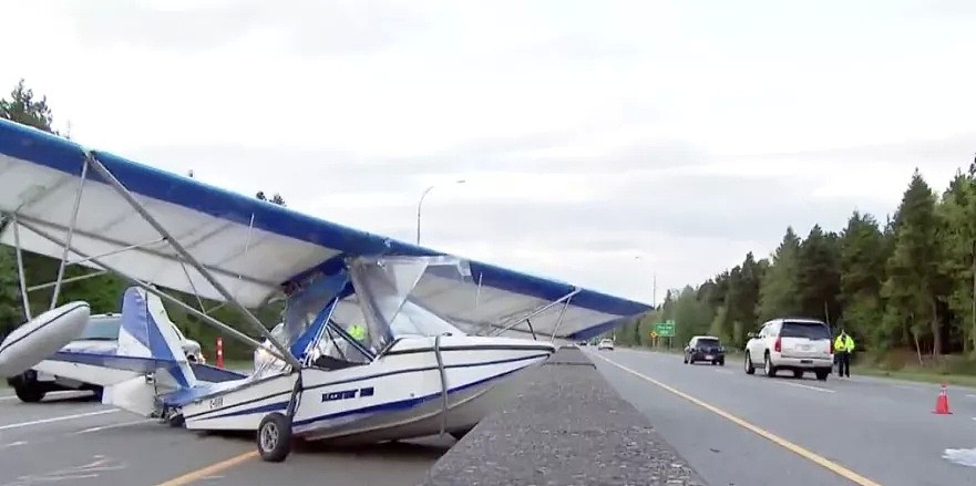 恐怖视频！ 飞机迫降高速公路，与SUV猛烈相撞，女司机吓惨（视频/组图） - 7