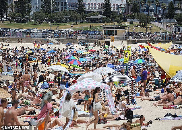 炎热天气持续，悉尼Bondi Beach全是人！市议会建议：居民重新考虑出行（组图） - 3