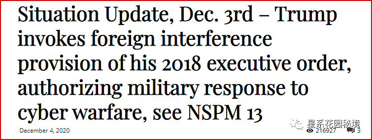 川普开除了9名国防部参谋并认命了“自己人”，着手援引912法令“军事应对外国势力信息战”进行实际部署…（组图） - 5