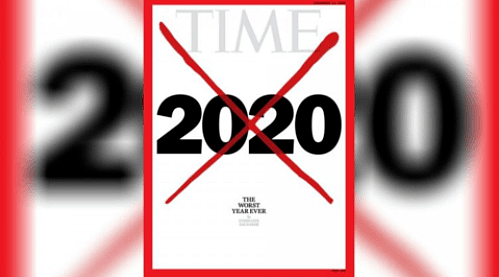 《时代》封面给2020画了触目红叉，历史上仅出现过4次（组图） - 1