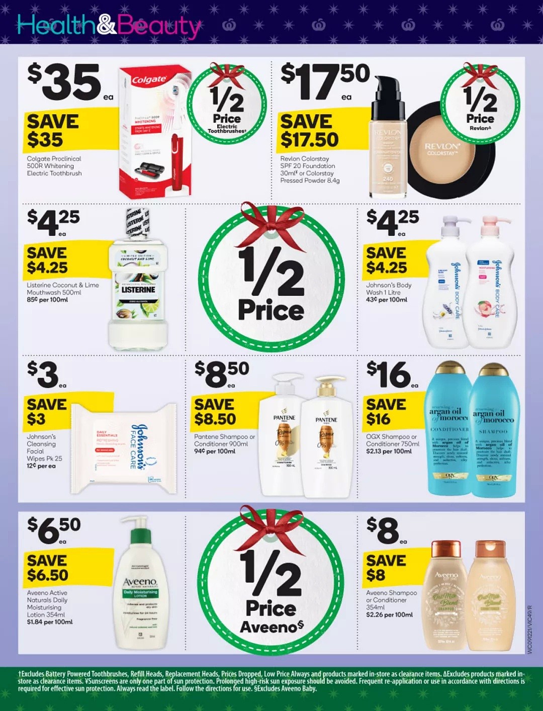 Woolworths 12月9日-12月15日折扣，全套彩妆盒半价、虾饺半价 - 49