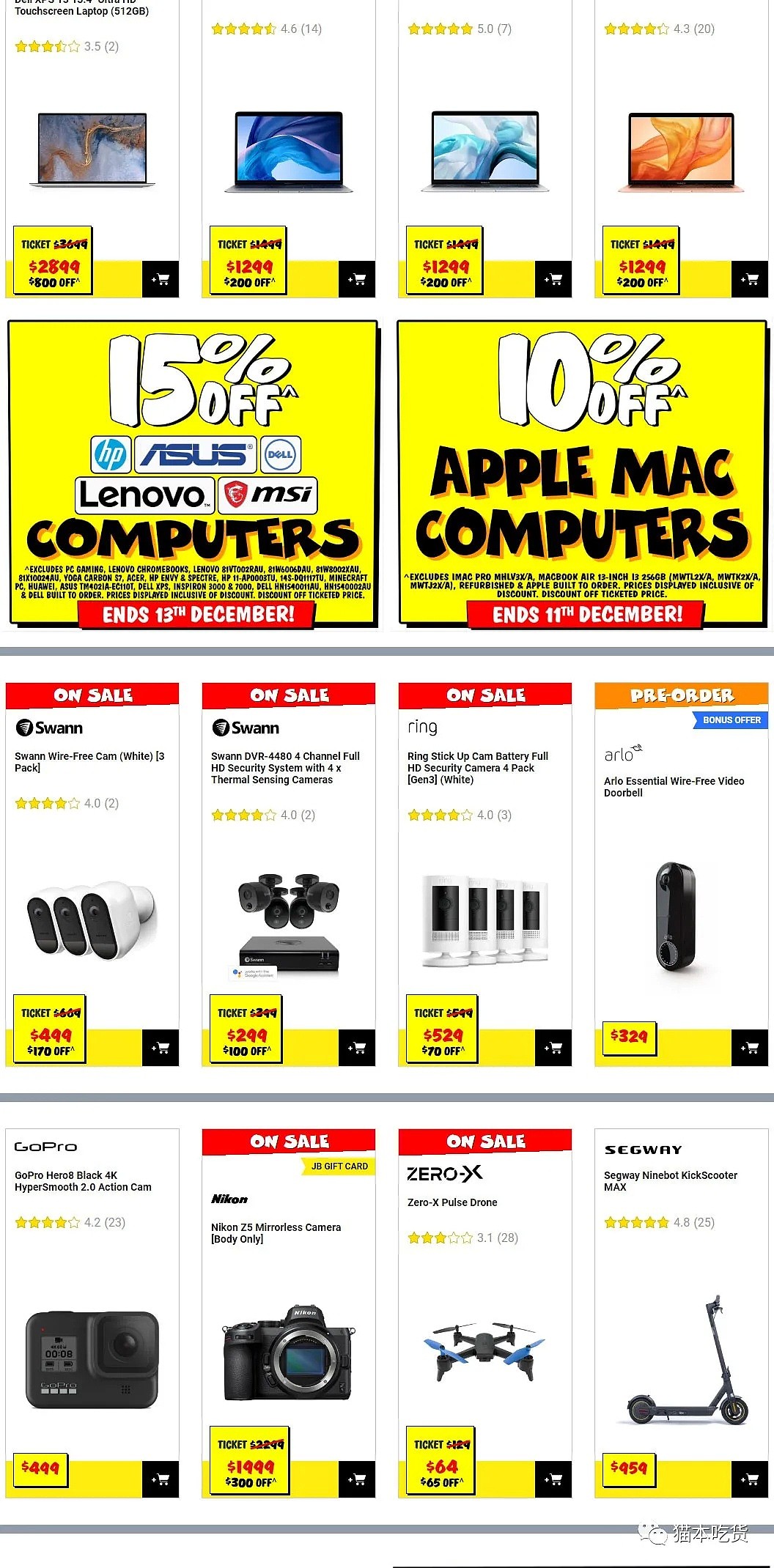 JB HI-FI放大招！多款Macbook(M1)/iMac9折，数码电器&电子产品全场5%OFF（组图） - 10
