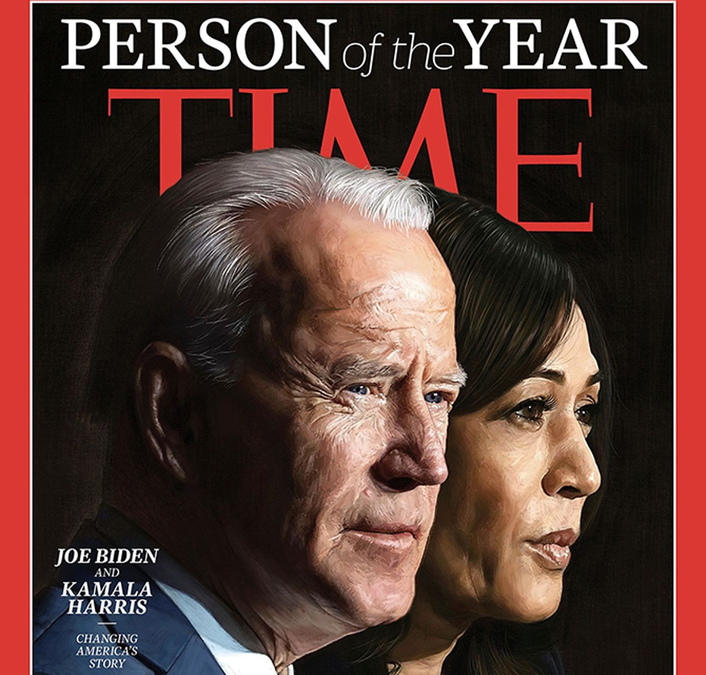 2020年12月10日，美国候任总统拜登和当选副总统贺锦丽（Kamala Harris）被评为《时代周刊》2020年度人物。（Reuters）