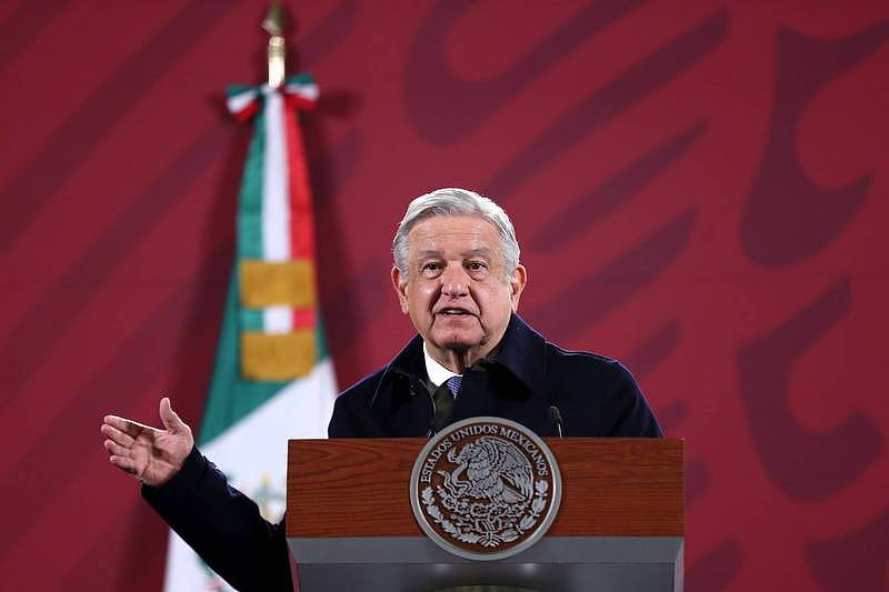 墨西哥总统欧布拉多（见图）表示，已发贺电恭喜拜登。 （欧新社）