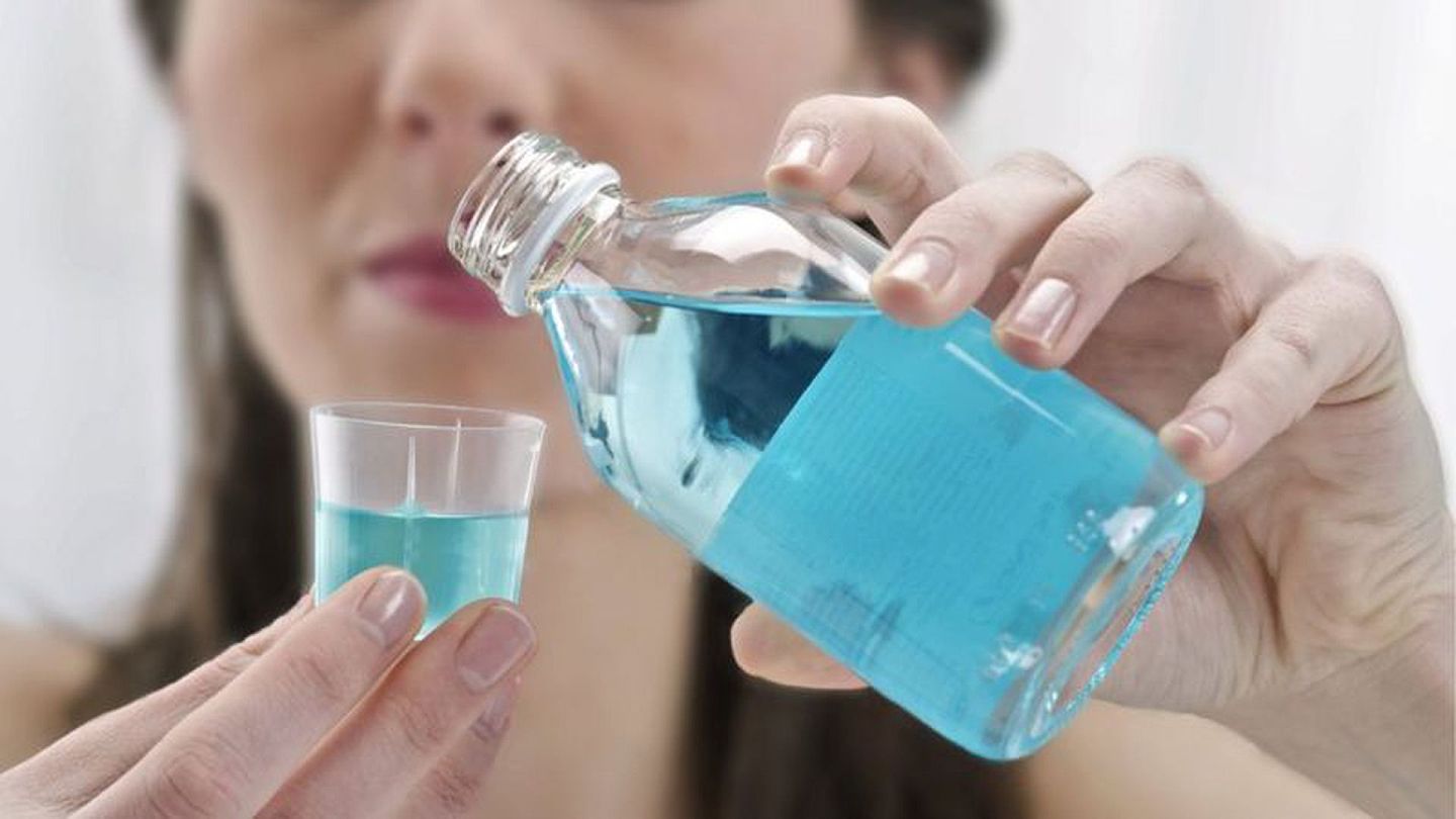 英国最近一项研究表明，非处方漱口水将有可能抑制新冠病毒。（Getty Images）
