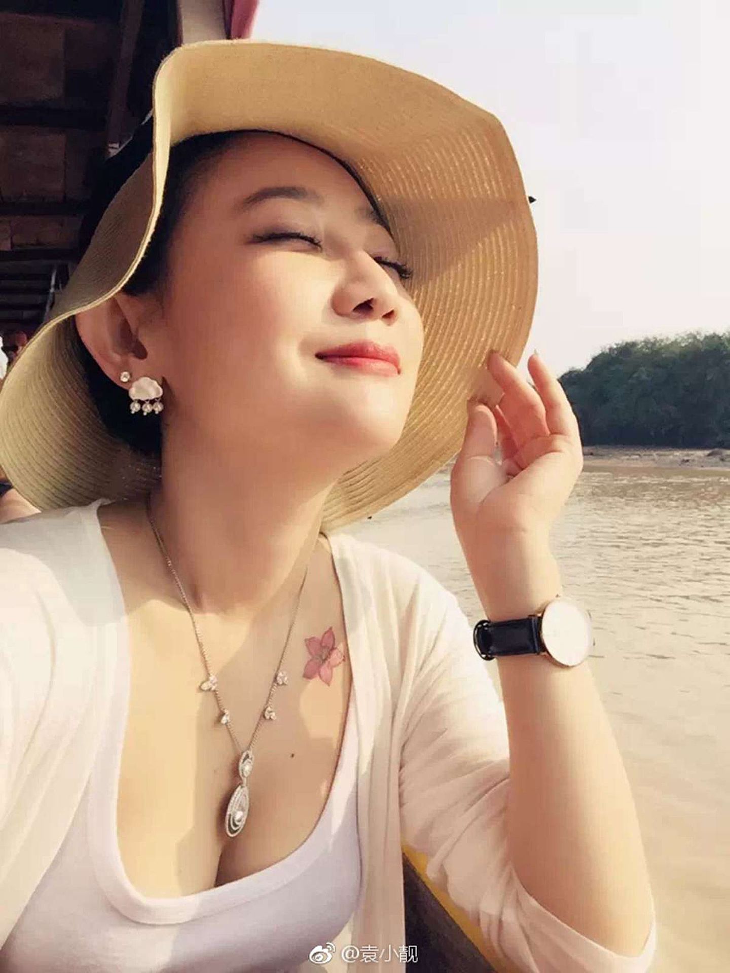 2019年7月5日，袁瑞娟试图离开中国返回澳大利亚时被拒出境。（微博@袁小靓）