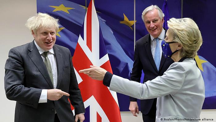 Brüssel | Boris Johnson trifft Ursula von Der Leyen