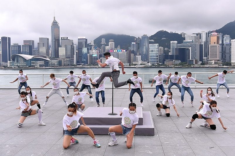 郭富城曾搞慈善网上音乐会为舞蹈员筹款。 （资料图片）
