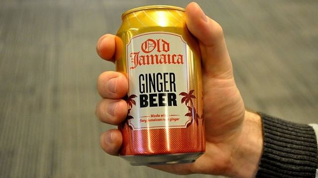 用姜做的一种汽水，被称为“姜啤酒”（Ginger Beer）