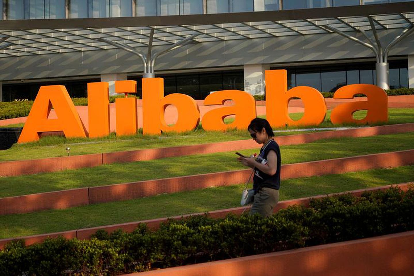 自中国强化反垄断以来，有关阿里巴巴的动向备受关注。（Reuters）
