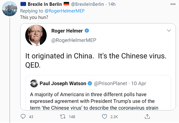 英国政客曾称“中国病毒”，如今请求不要再将变异病毒称为“源自英国”（组图） - 2