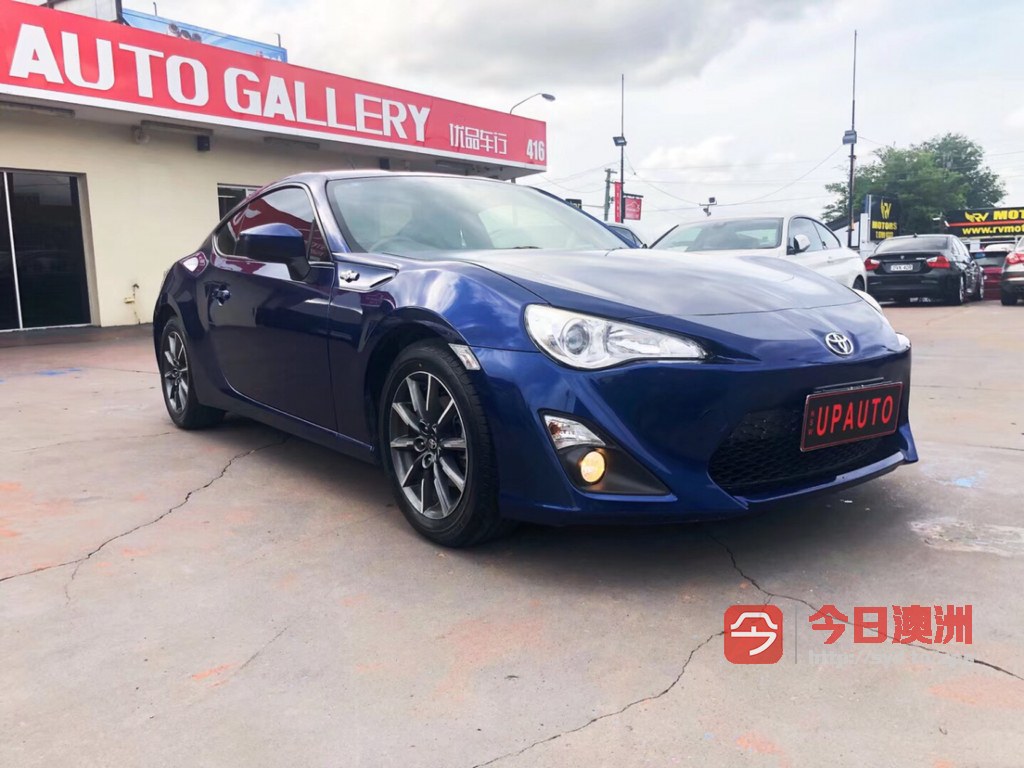 今日悉尼2014款 Toyota 86 GT 自动 水平对置 仅7万多公里 刚做完保养 全新轮胎 2014款 Toyota 86 GT 自动 水平对置 仅7万多公里 刚做完保养 全新轮胎