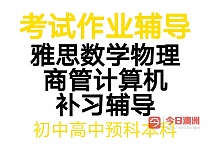  作业辅导考试辅导代劳 数学补习物理 雅思预科补习商法管理论文修改翻译