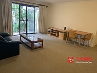Macquarie Park MQ超近双砖中层两房Unit整租620包水和全屋家电家具
