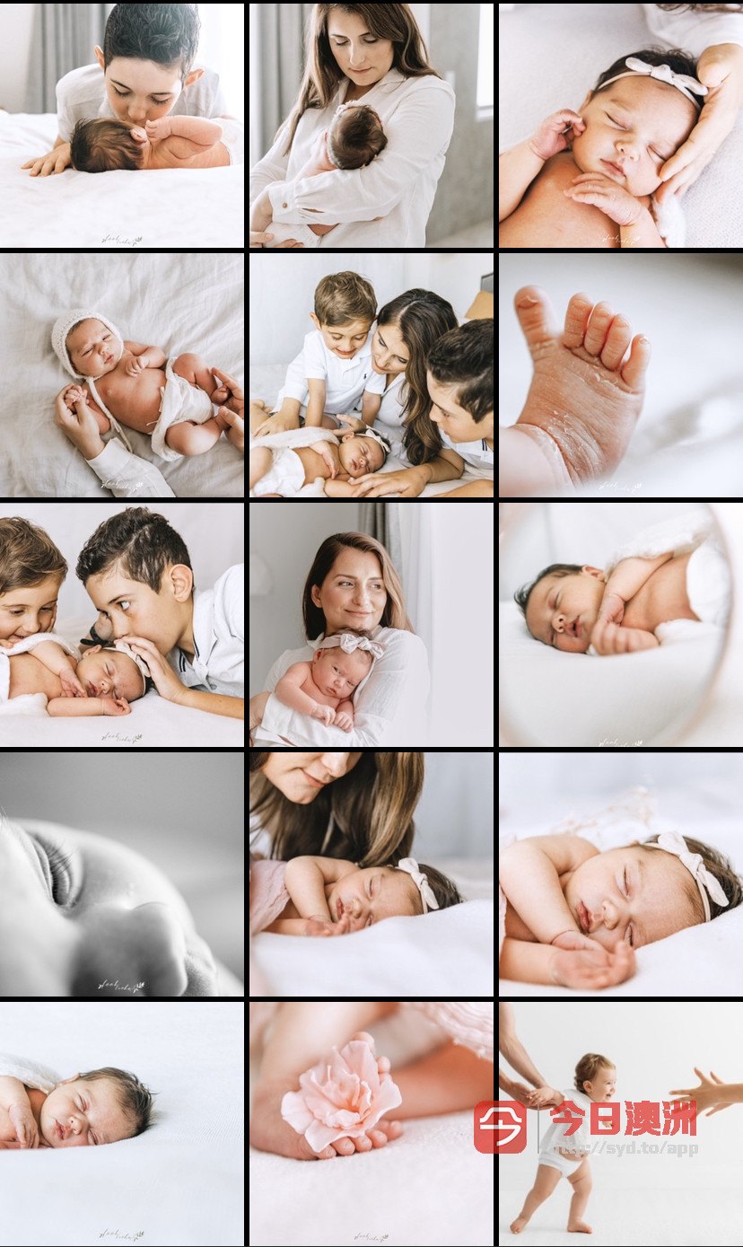  新生儿家庭温馨纪实摄影