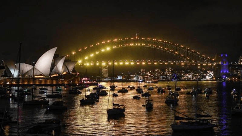 和2020说再见！疫情之下，悉尼上演“mini版”跨年烟花秀，绚烂烟花点亮夜空（视频/组图） - 34
