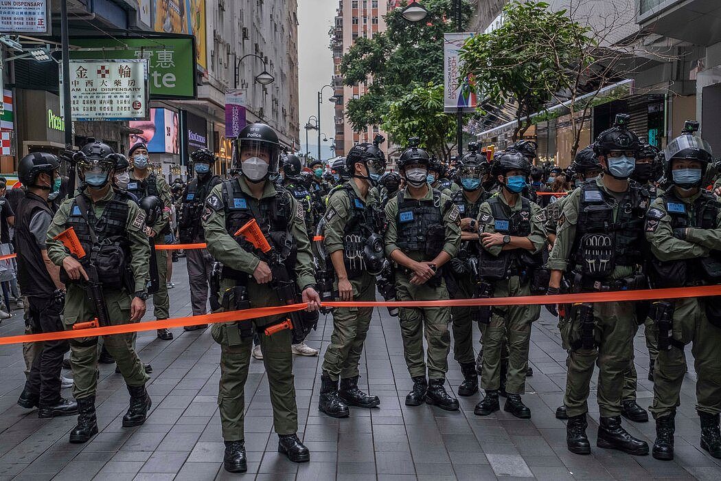 欧洲领导人批评中国在香港压制异见的做法。