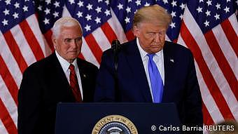 USA Donald Trump und Mike Pence