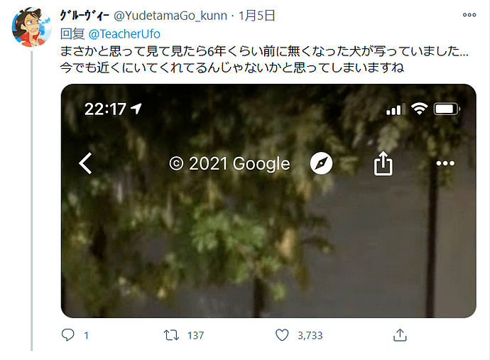 日本网友用谷歌街景看到过世7年的父亲：抽烟等母亲回家，众网友尝试后，惊呆了（组图） - 16
