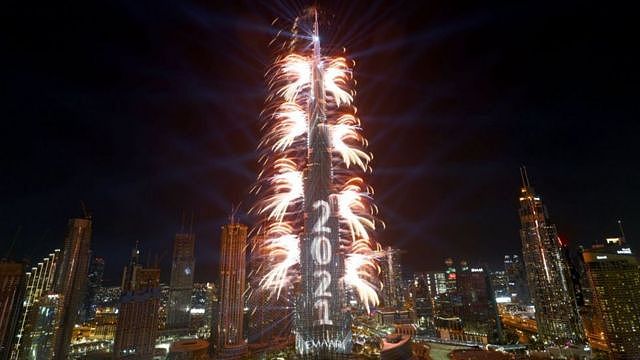 迪拜是许多人庆祝新年的旅游热点（Credit: Reuters）