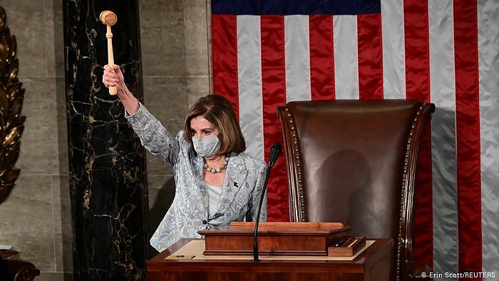 USA I Nancy Pelosi eröffnet 117 Kongress im Capitol in Washington