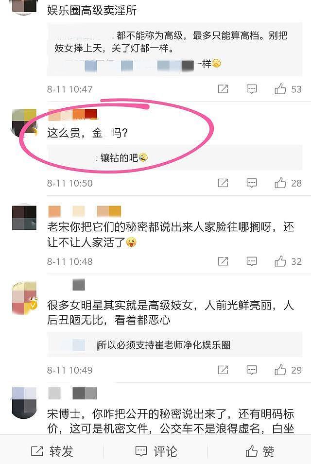 女星陪酒赚快钱遭圈内人曝光，价格低还能直接带回家？（组图） - 25