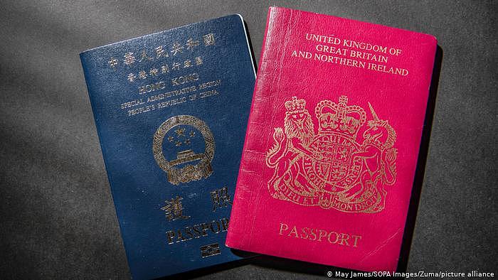 Hongkong Hong Kong passport & British National Oversea (BNO) passport
