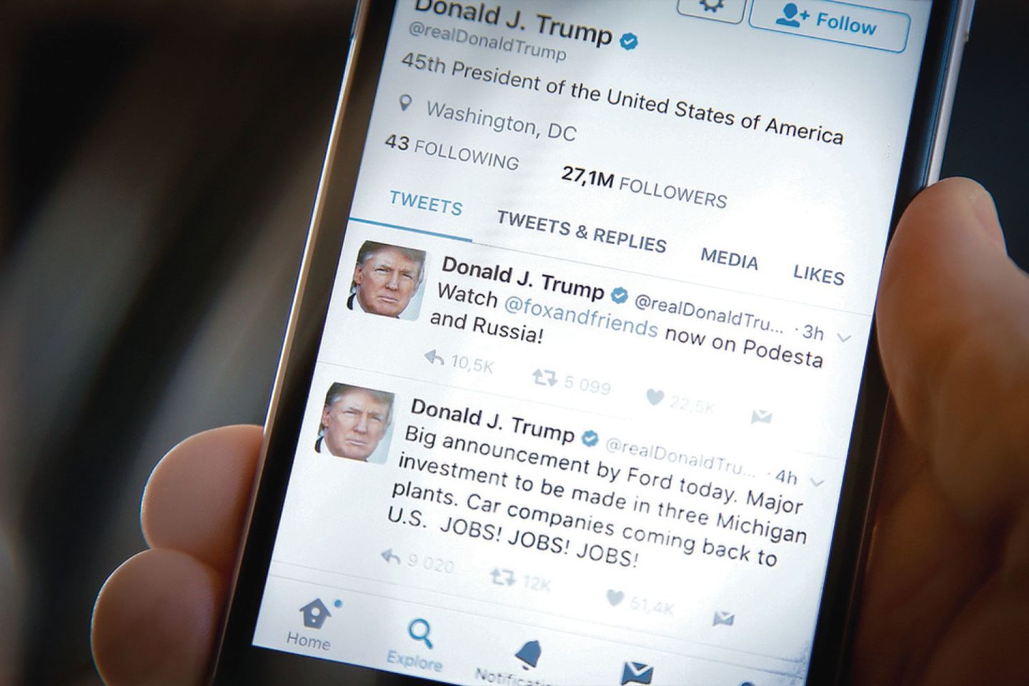 特朗普之所以怨恨230条，是因为他认为社交媒体，尤其是Twitter，多番审查其言论。（Getty Images）