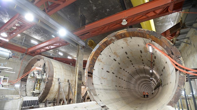 当局斥资$137亿建墨尔本新地铁隧道，预计7月完工（组图） - 2