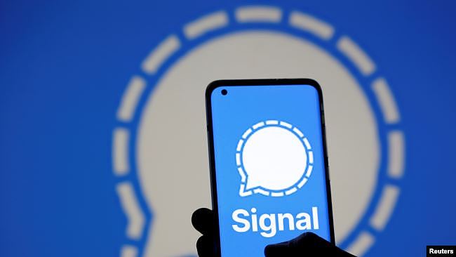 通讯应用软件Sigal正受到香港网民的青睐（路透社）