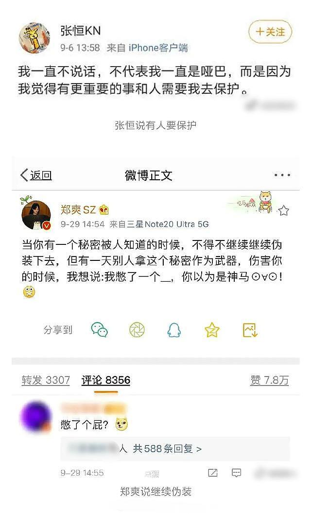 郑爽曾因孩子受张恒威胁，爸爸似早知会出事，北京电视台力挺郑爽（组图） - 4