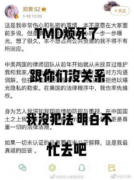 郑爽回应看不懂？来看网友花式解读：TMD烦死了（组图） - 6