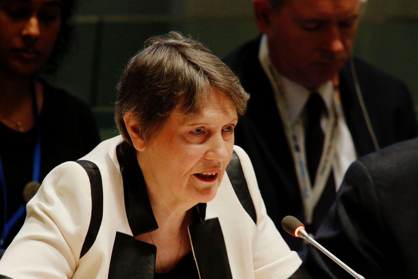 领导此次独立调查小组的主席之一为新西兰前总理克拉克（Helen Clark）。（Getty）
