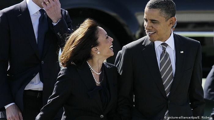 USA Barack Obama und Kamala Harris
