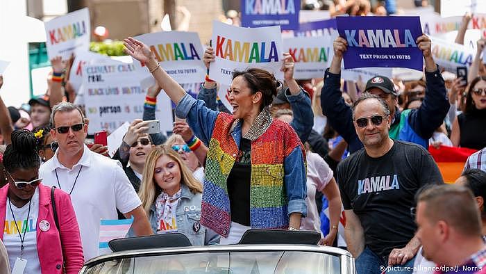 Kamala Harris LGBTQ Pride San Francisco USA