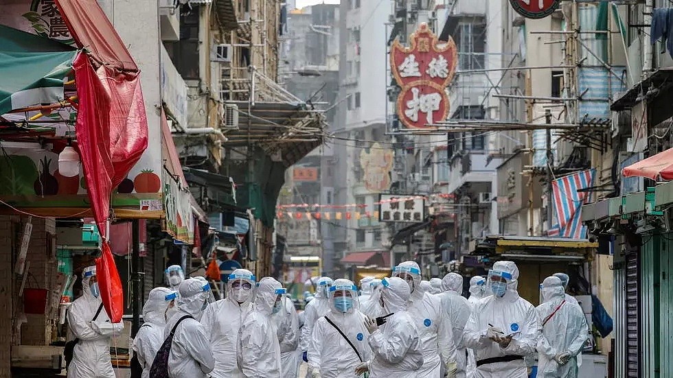1月23日香港防疫资料图片