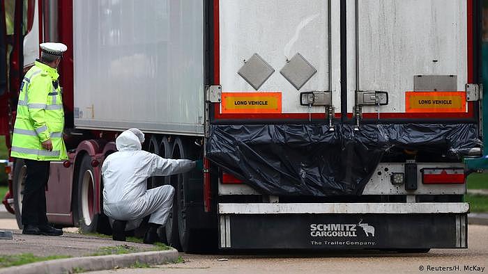 UK 39 Leichen in LKW Container in Essex