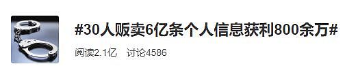 恐怖！100万份个人信息网卖40亿，详细到银行密码（组图） - 1