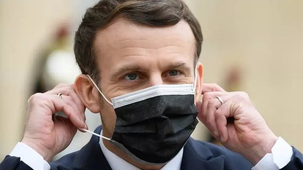 Le Président Emmanuel Macron, le 4 janvier 2021