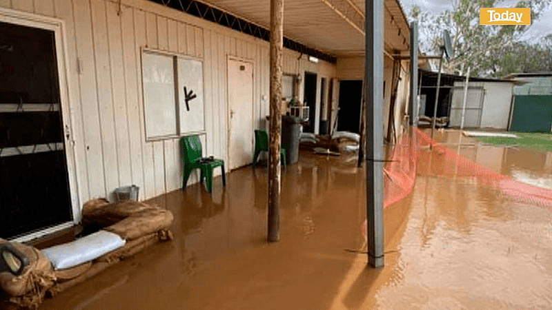 西澳受到暴雨和狂风袭击，部分地区遭遇严重洪水，房屋被淹、道路被冲毁 - 4