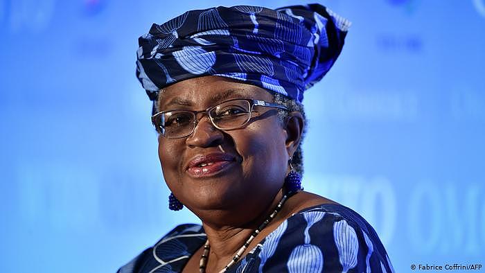 前尼日利亚财长和外长恩戈齐·奥孔乔-伊韦阿拉将成为世贸组织首位女干事