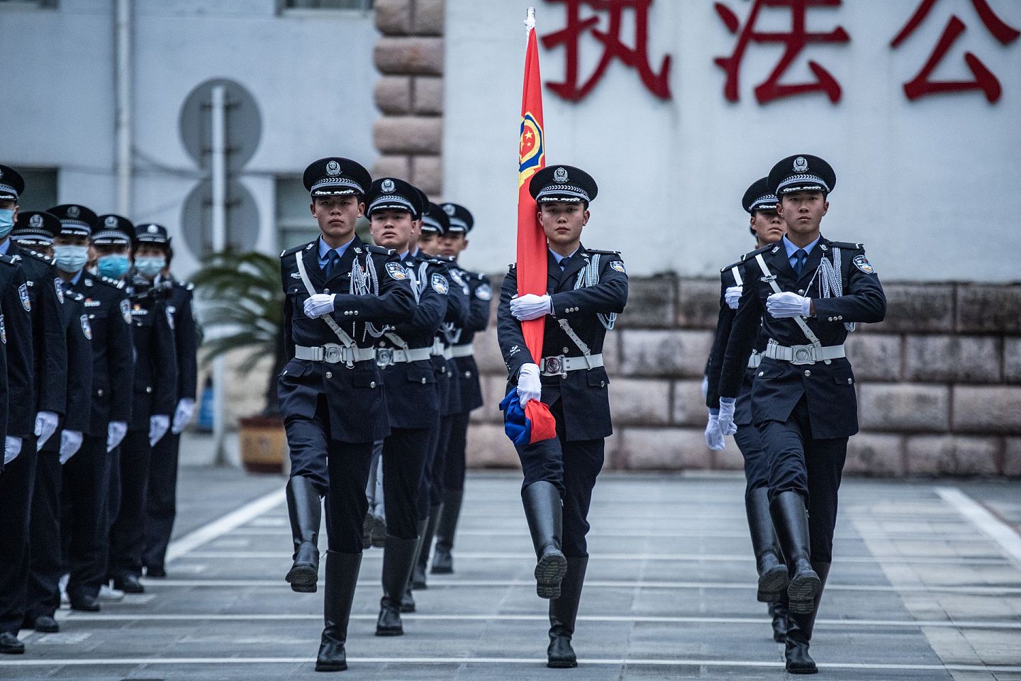 中国公安部是中共维护政权的“刀把子”，这个强权部门在周永康事件后便一直在组织结构、人事整顿等层面进行改革。 （新华社）
