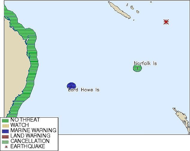 太平洋岛屿一小时连发两次地震，澳洲当局发布海啸预警！小海啸已袭击部分地区（组图） - 3