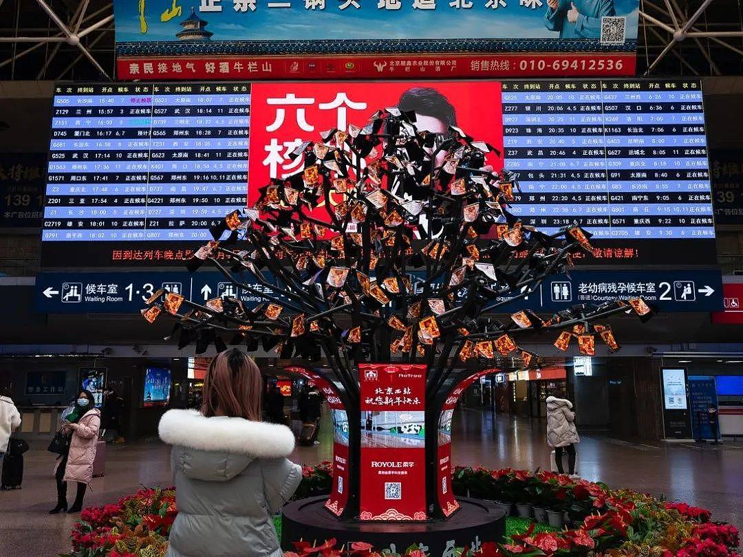 北京西站“静悄悄” 这必是最冷清的一个春节（组图） - 2