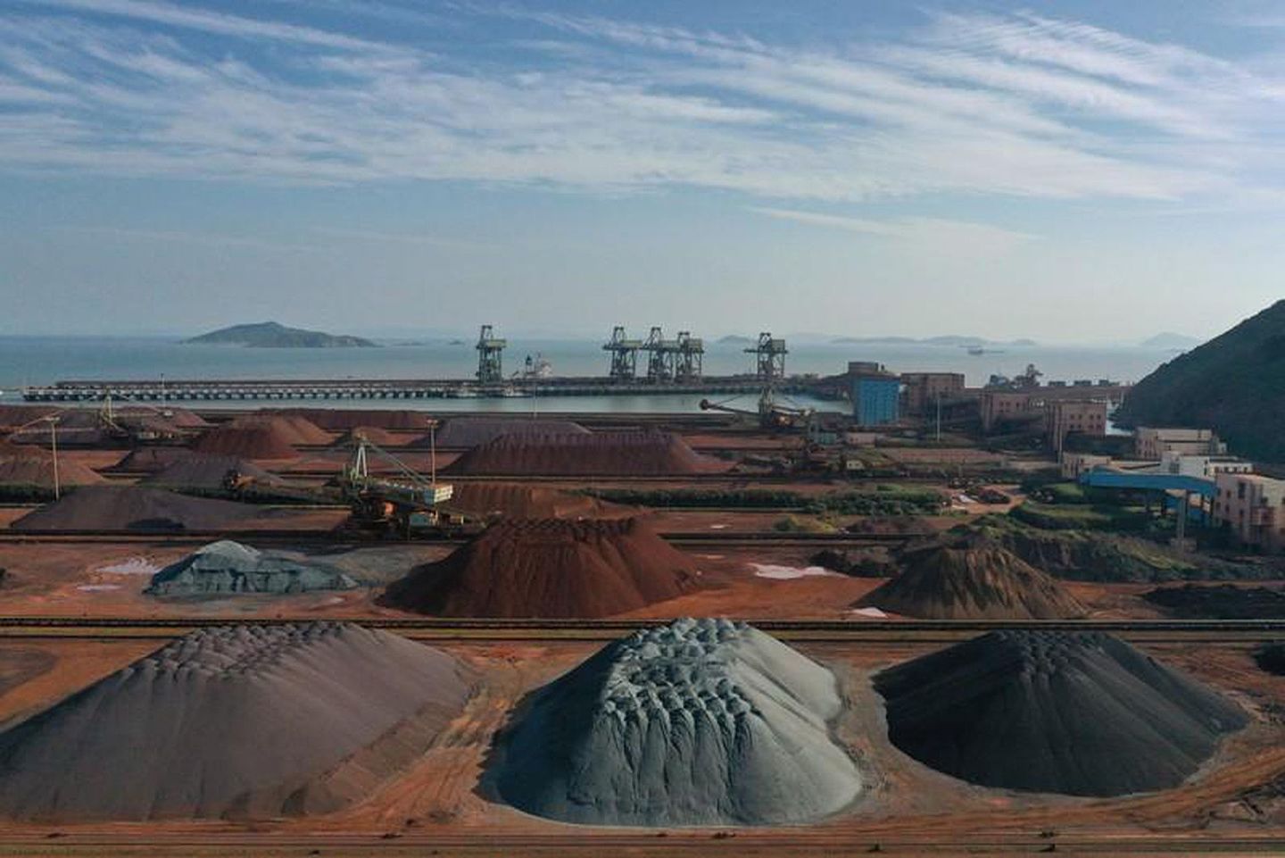 在中国试图降低对澳大利亚铁矿的依赖后，印度就成了合理的选择。（路透社）