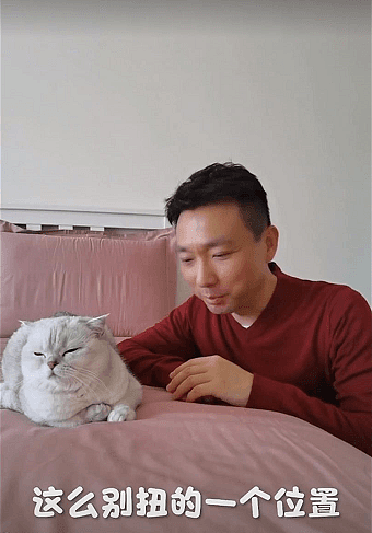康辉素颜带宠物猫录视频，卧室内景朴素，至今仍在北京租房（组图） - 3