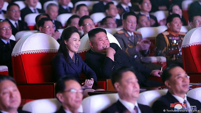 Nordkorea Pjönjang Kim Jong-un Ehefrau Ri Sol-ju Mansudae Theater 