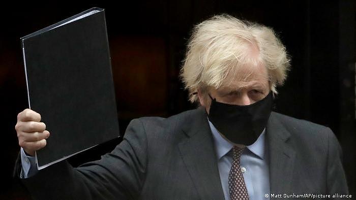 UK Boris Johnson Unterhaus Rede